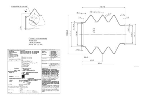 Fuelle de goma AL-KO 2.8VB FI60 - Imagen 3