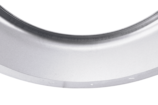 Guardabarros para remolque 14-15" DE HAAN paso de rueda metálico 800/415 mm - Imagen 6