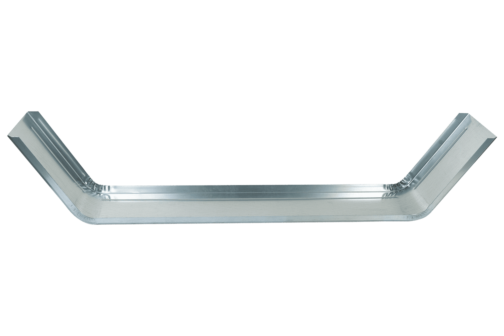 Guardabarros tándem 14" Paso de rueda metálico Unitrailer 1610/330mm - Imagen 5