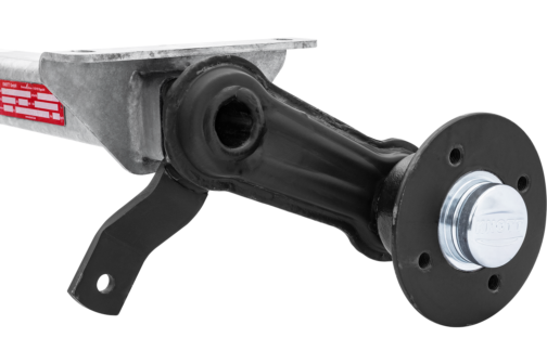 KNOTT VG7 eje sin freno para remolque ligero 750kg 1130mm 1430mm 4x100 - Imagen 2