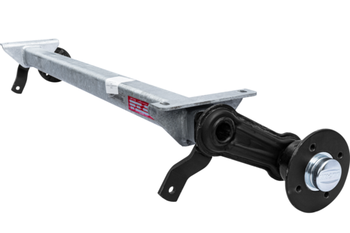 KNOTT VG7 eje sin freno para remolque ligero 750kg 1130mm 1430mm 4x100