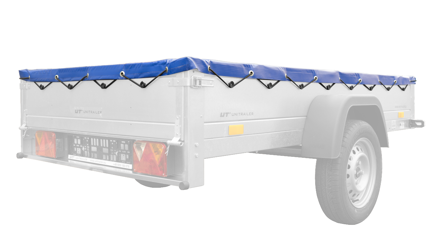 LONA PLANA PARA REMOLQUE GARDEN TRAILER 230 KIPP - Imagen 6