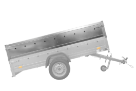 Lados BIS para el remolque UNITRAILER GARDEN TRAILER 264 KIPP