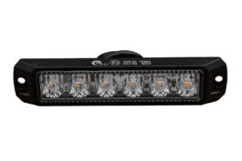 Lámpara LED de destello de haz de advertencia 7W amarillo LW0042