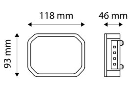 Lámpara LED multifunción con imán e indicador dinámico (SET)
