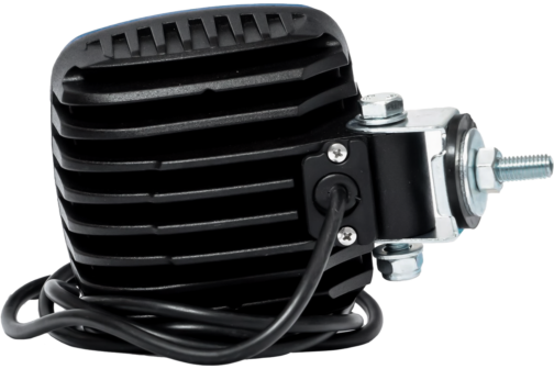 Lámpara de trabajo LED universal con mín. 2800 Lm, 9 LEDs, cuerpo de aluminio (negro). Mango articulado. - Imagen 6