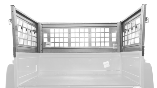 Laterales de malla para remolque UNITRAILER GARDEN TRAILER 150 KIPP - Imagen 2