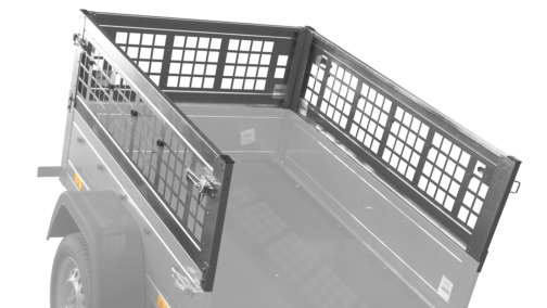 Laterales de malla para remolque UNITRAILER GARDEN TRAILER 150 KIPP - Imagen 4