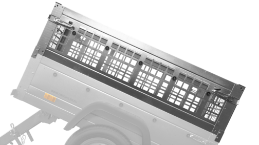 Laterales de malla para remolque UNITRAILER GARDEN TRAILER 150 KIPP - Imagen 6