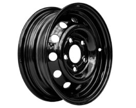 Llanta de acero para remolque UNITRAILER negro 5.5Jx13″ 5×112 ET:30