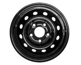 Llanta de acero para remolque UNITRAILER negro 5.5Jx13″ 5×112 ET:30
