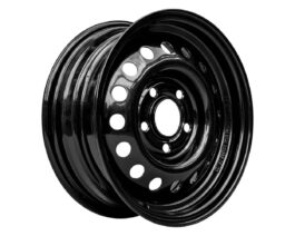 Llanta de acero para remolque UNITRAILER negro 5.5Jx14″H2 5×112 ET:30