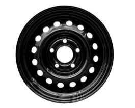 Llanta de acero para remolque UNITRAILER negro 5.5Jx14″H2 5×112 ET:30