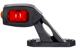 Luz de gálibo LED triple HORPOL con brazo corto oblicuo LD 2109/L izquierda 12/24V