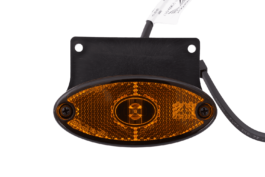Luz de posición lateral LED ASPOCK Flatpoint II con soporte