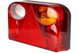 Luz trasera FRISTOM, derecha con triángulo reflectante, luz de marcha atrás – bombilla FT-088 PCOF