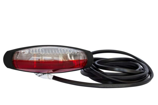 Piloto de gálibo Aspöck Flexipoint II blanco y rojo 2