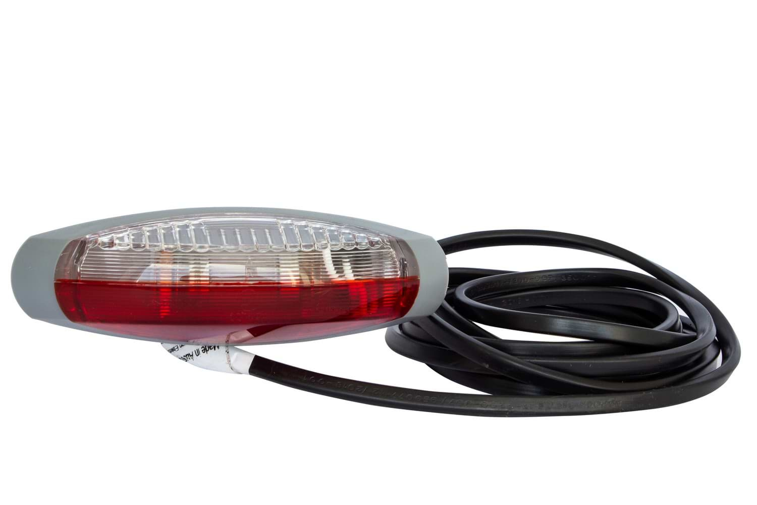 Piloto de gálibo Aspöck Flexipoint II blanco y rojo 2