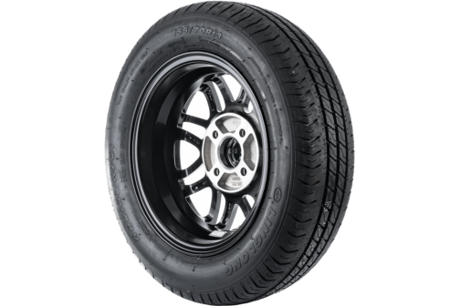 Rueda de remolque LINGLONG TIRE 155/70 R13 75N ALU UNITRAILER RIM 4Jx13" 4x100 ET:30 - Imagen 3