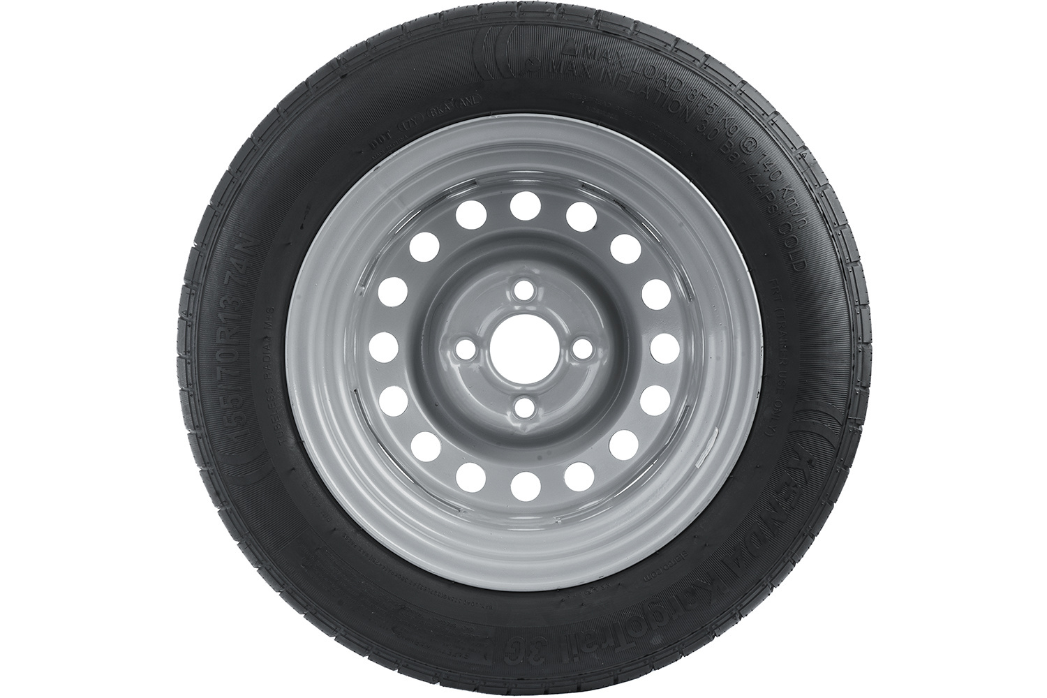 Rueda de remolque NEUMÁTICOS KENDA 155/70 R13 74N STARCO LLANTA 4Jx13"H2 4x130 ET:20