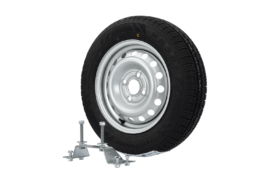 Rueda de repuesto para remolque con soporte TIRE WANDA 155/70 R13 79N RIM TRAILER TOP 4Jx13″H2 4×100 ET:30