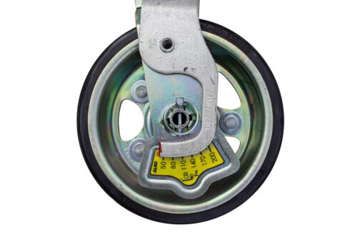 Rueda jockey (rueda de apoyo) con balanza AL-KO hasta 300 kg - Imagen 3