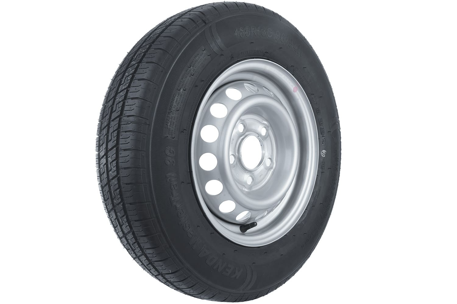Rueda reforzada para remolque KENDA TIRE 165/80 R13C 96/94N KENDA RIM 4.5Jx13"H2 5x112 ET:30