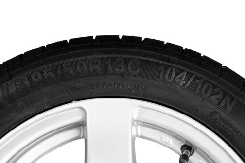 Rueda reforzada para remolque KENDA TIRE 195/50 R13C 104/102N STARCO ALU RIMS 6Jx13"H2 5x112 ET:30 - Imagen 3