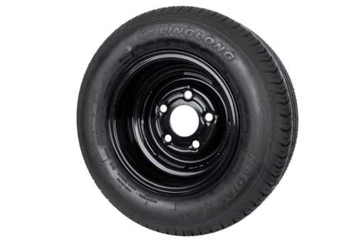 Rueda reforzada para remolque LINGLONG TIRE 195/55 R10C 98/96N UNITRAILER RIM negro 6Jx10" 5x112 ET:-4 - Imagen 5