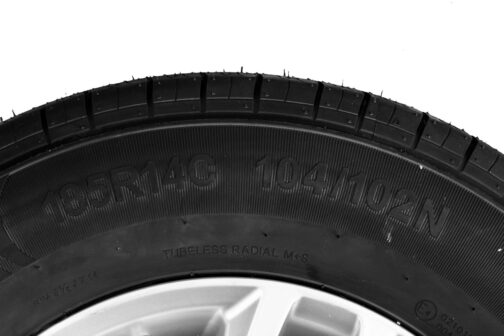 Rueda reforzada para remolque TIRE KENDA 185/80 R14C 104/102N ALU RIM KENDA 5.5Jx14"H2 5x112 ET:30 - Imagen 3