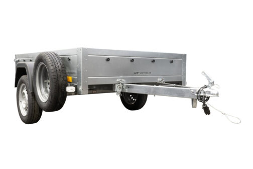 Soporte de rueda de recambio para remolque Unitrailer Garden Trailer KIPP - Imagen 3