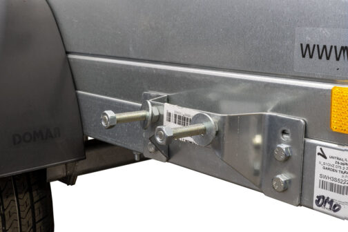 Soporte de rueda de recambio para remolque Unitrailer Garden Trailer KIPP - Imagen 4