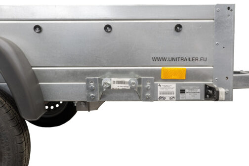 Soporte de rueda de recambio para remolque Unitrailer Garden Trailer KIPP - Imagen 6
