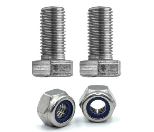 Tornillos y tuercas para montar la rueda de soporte DROMET M10x25