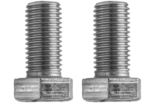 juego: 2x tornillos y 2x tuercas