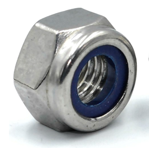 Tuerca rueda soporte M10oc. DIN 985 clase 8 - Imagen 2