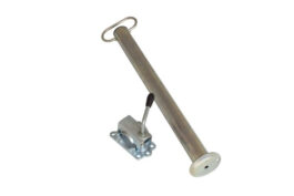 WINTERHOFF soporte fijo para remolque con abrazadera de hierro fundido 60cm fi 48mm 150kg