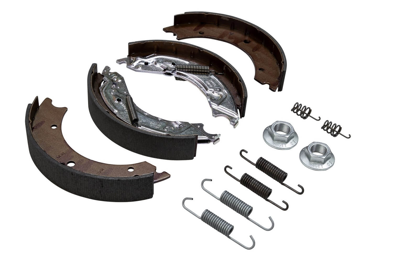Zapatas de freno KNOTT 250x40