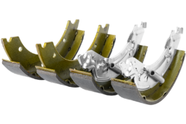 Zapatas de freno para ejes KNOTT 250×40 con juego de muelles, con tensor